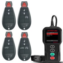 Vervangende Afstandsbediening en Programmeur voor 2009-2013 Dodge Charger, Challenger, Durango en Chrysler 300 - Eenvoudige Programmeerbare