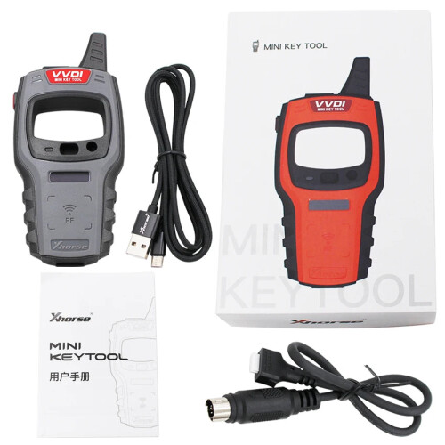 Xhorse VVDI Mini Key Tool: Global Version for ID46, ID48, 4D, 4C Chip Programming with Free 96bit 48 Clone Function