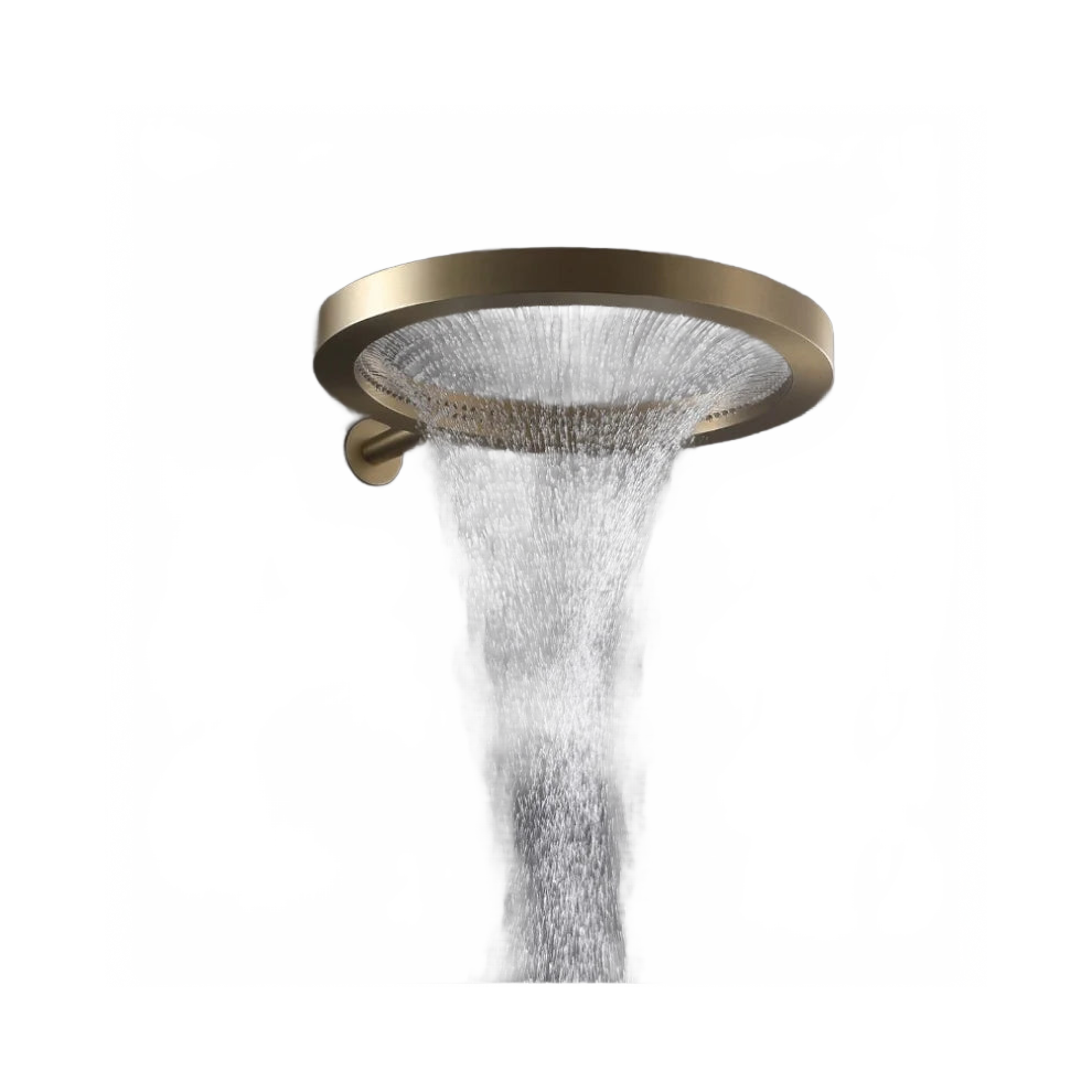 Customizable High-Pressure Rainfall Shower Head - Spa Massage, Water-Saving Bathroom Accessory 313096583549