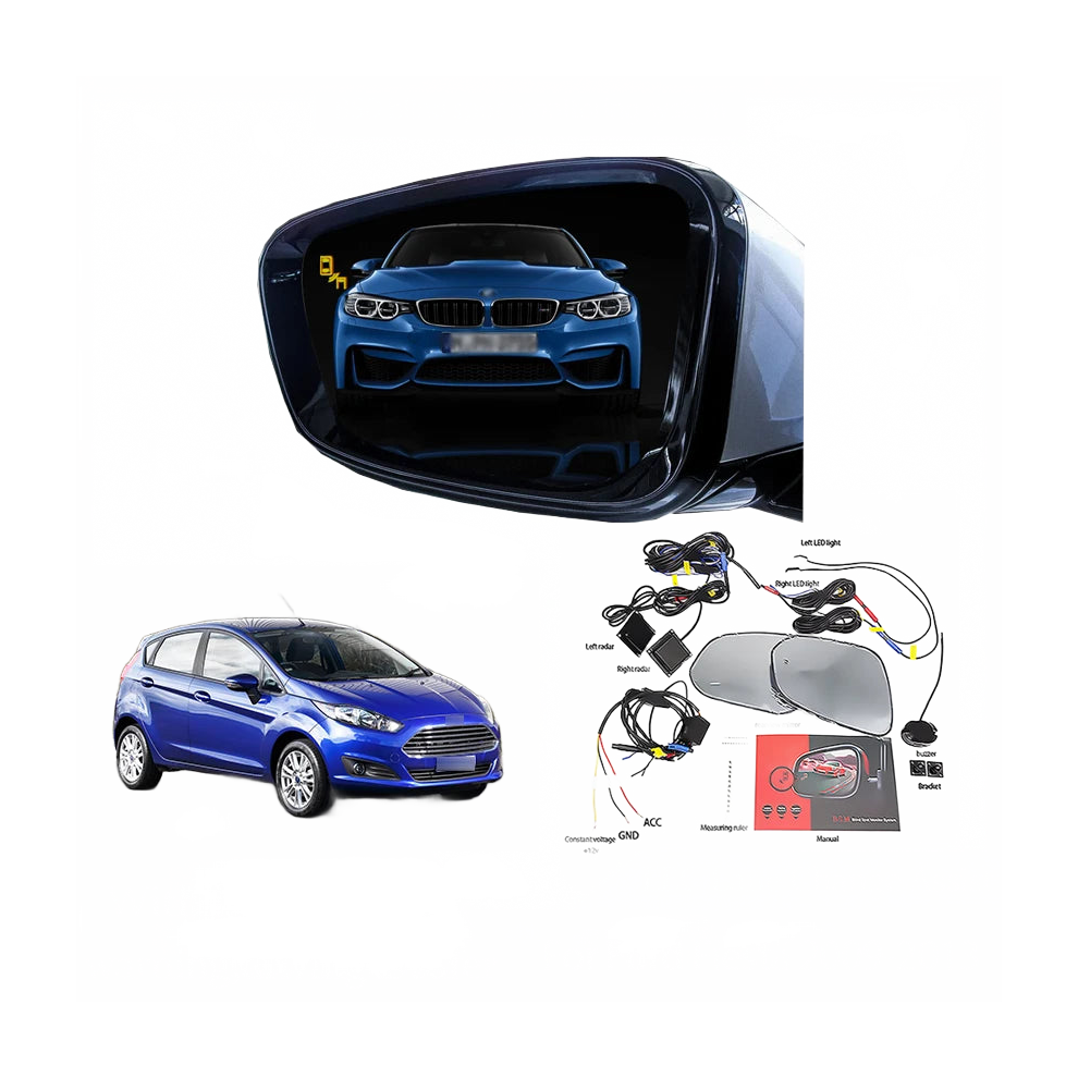 Advanced Blind Spot Detection System For Ford Fiesta 2009-2013: Enhanced Safety Radar With Driving Warning Alerts 7445043471487