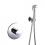 Solid Brass Wall-Mounted Bidet Sprayer Kit - Chrome-Plated Handheld Shattaf for Bathroom Toilets 1