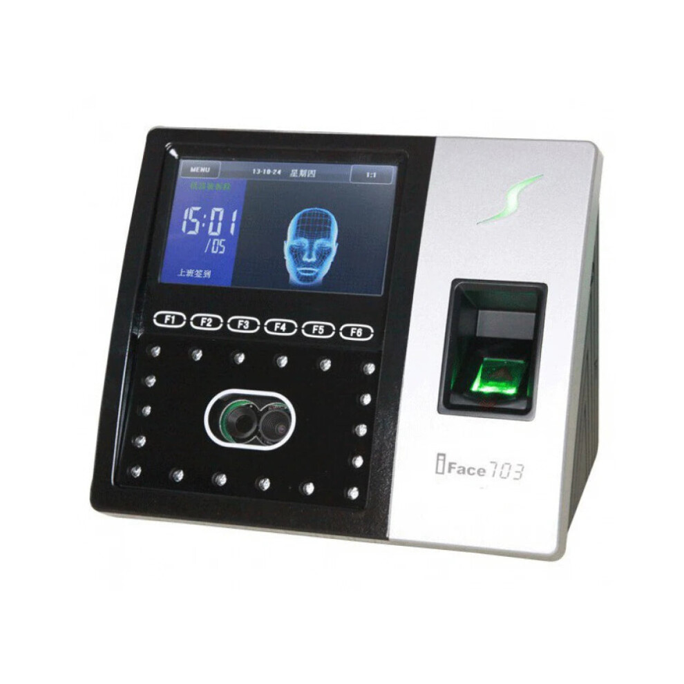 Advanced Iface703 Biometric Time Attendance Terminal With Facial And Fingerprint Recognition 726084889767