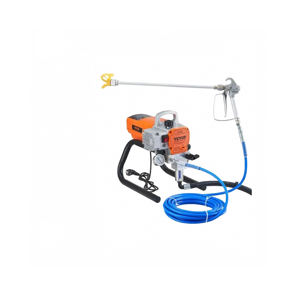 Pro Airless Electric Paint Sprayer Gun Kit - Adjustable 1500W/1800W For Wall Painting 7445013181170