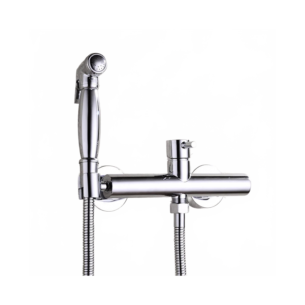 Premium Copper Wall-Mounted Bidet Suite With Angle Valve & Shotgun Faucet - Promotional Offer 7445009753794
