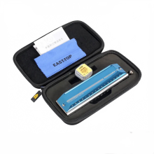 Easttop EAP-16 Chromatische Mondharmonica - 16 gaten, 64 tonen, Toonsoort C - Perfect voor volwassenen, studenten en professionals