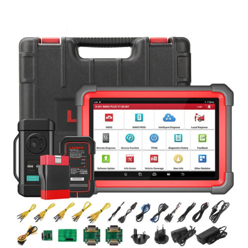 X431 IMMO Plus Launch Car Key Programmer & Diagnostic Scanner - Advanced Key Coding & Immobilizer Solution