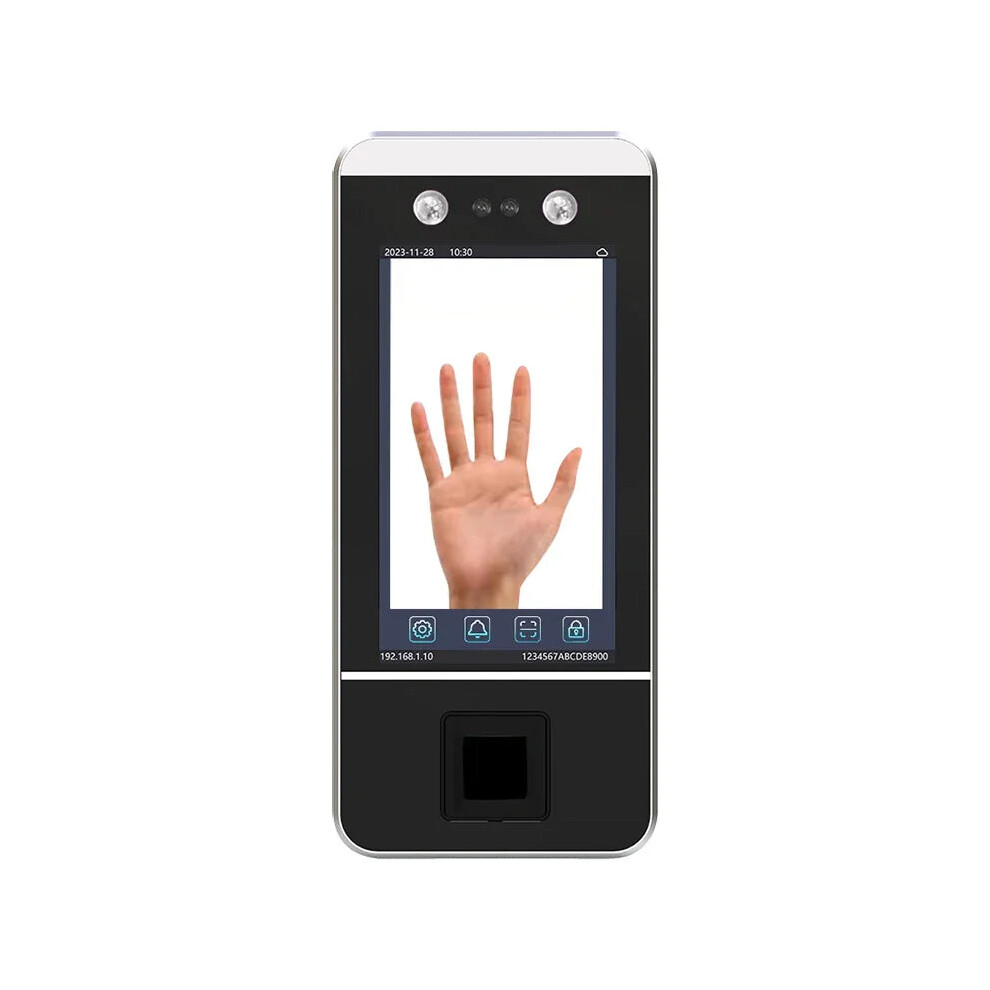 Advanced Biometric Access Control System With 5.5-Inch Display: Hand Palm Vein & Face Recognition For Secure Office Entry 744759759795