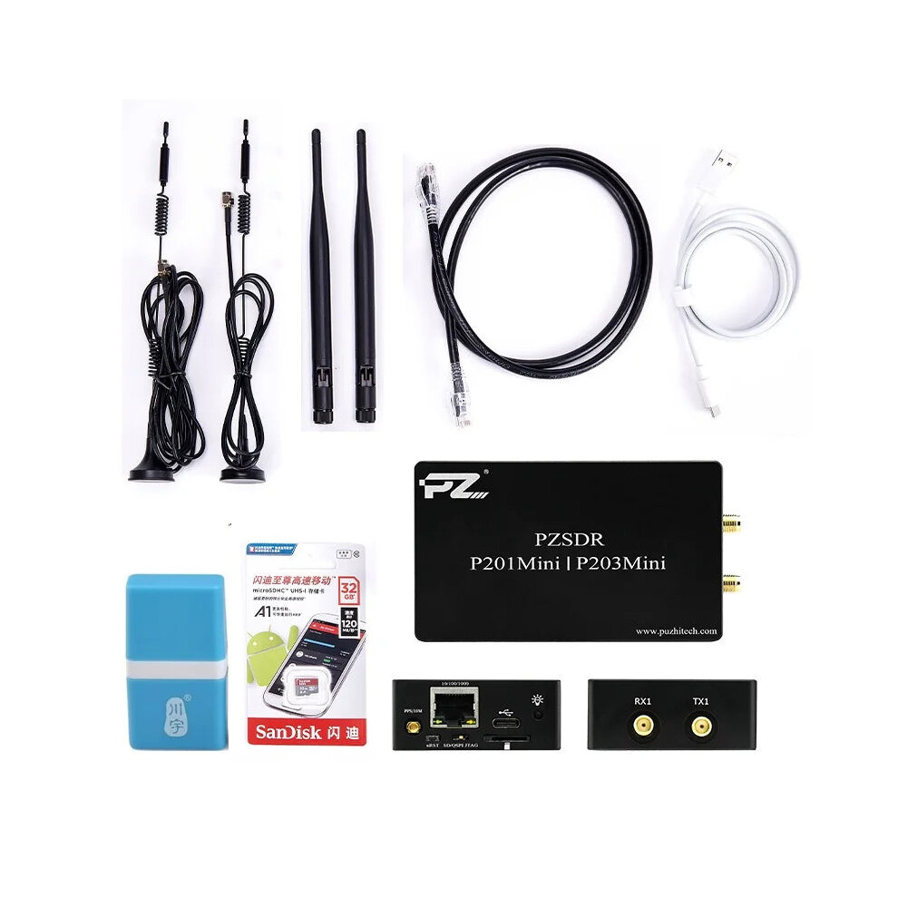 Puzhi Pzsdr P201mini & P203mini Sdr Transceiver Demo Board With Zynq7020 Soc & Adi Ad9361/Ad9363 - Openwifi & Pluto Compatible 726084176621