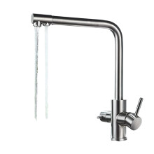 Premium 304 Edelstahl - Küchenarmatur - Robustes, deckmontiertes Design