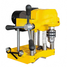 Compact 4-Inch Electric Drill for Fire Pipeline & Galvanized Steel Pipe Punching