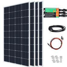 800 - W - Glas - Solarmodulsystem mit Mikroinverter für Balkon und Zuhause – 220 V/230 V On - Grid PV - Lösung
