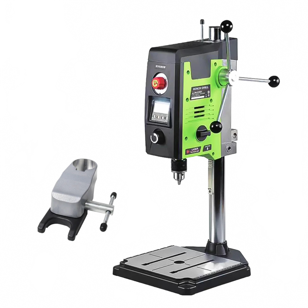 Allsome 800W Variable Speed Tabletop Drill Press With Laser Guide & Worklight - Model Bg 518801 7445013825845
