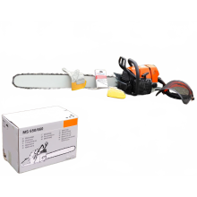 MS660 Professional 92cc 5.2kW Heavy Duty Gasoline Chainsaw - High Power Wood Cutting Tool for Garden and Forestry