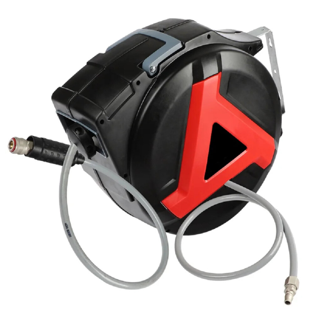 Heavy-Duty 30M Retractable Air Hose Reel - Automatic Telescopic Pipe Winder For Automotive Repair 7445003096019