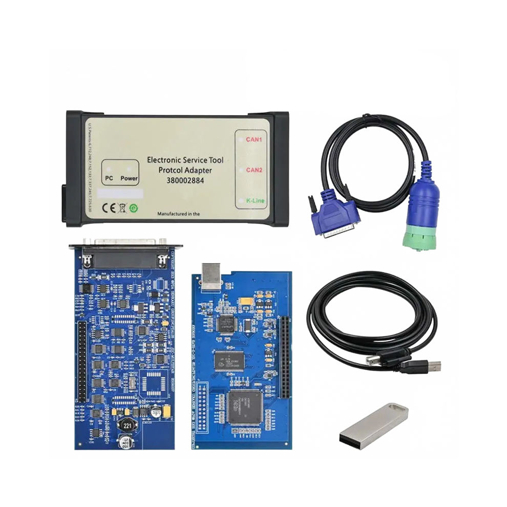 Cnh Dpa5 Heavy Duty Truck & Equipment Diagnostic Tool - Full System Code Reader For Trailers, Buses, Wheel Loaders, Excavators, And Tractors 7445018451421
