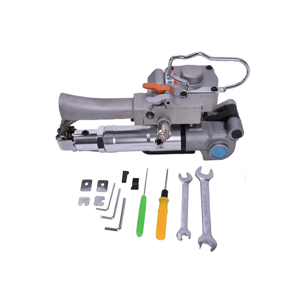 Heavy-Duty Pneumatic Strapping Tool For Pet/Pp Bands, 13-19Mm Width, A19 Model - Friction Weld Carton Packing Machine 313046451492