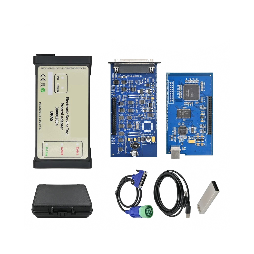 Cnh Dpa5 Heavy Duty Obd2 Truck Scanner V8.6 - Comprehensive Diagnostic Tool For Trailers, Buses, Wheel Loaders, Excavators & Tractors 705353903861