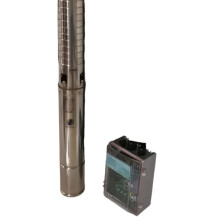 Hochdruck 4 - Zoll Solarbetriebene Tauchwasserpumpe für Tiefbrunnenbewässerung - Max. 156 m