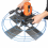 Compact Lithium Battery Cement Block Grinder with Adjustable Speed, LED Light, and Telescopic Rod 1