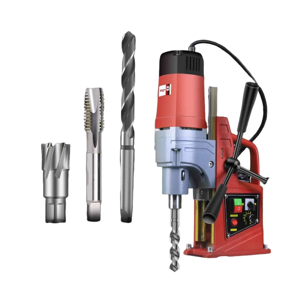 Portable 220V Industrial-Grade Magnetic Drill - Powerful Small Electric Floor Drill 7445054822858