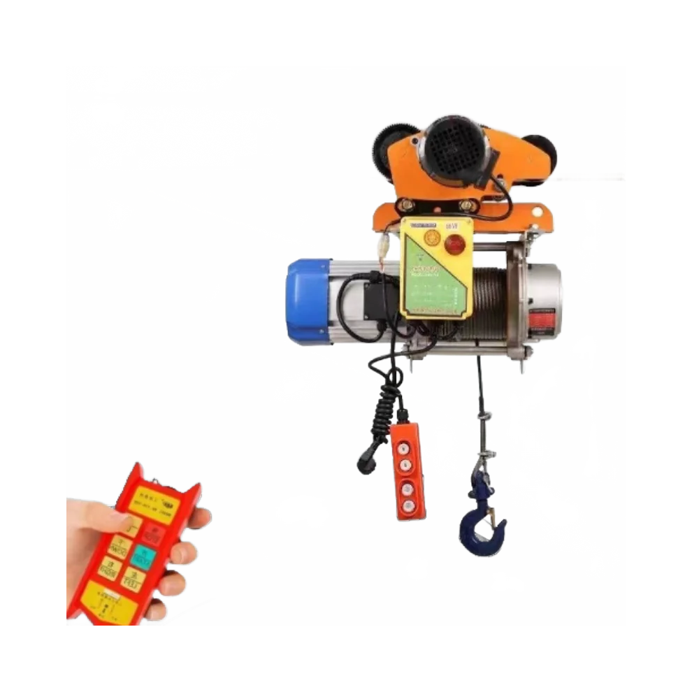 Heavy-Duty Electric Winch With Pulley & Remote Control - 1500Kg/1.5T Lifting Capacity, 30M Cable, Multi-Voltage (110V/220V/380V) 313036655626
