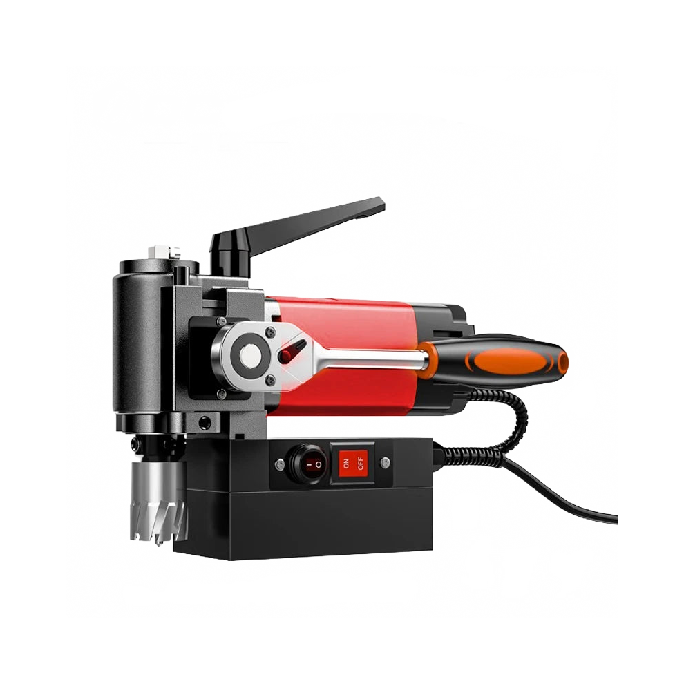 Aocke Ax35h 220V Industrial-Grade Electric Magnetic Drill - Powerful Portable Floor Drilling Machine 744110421118