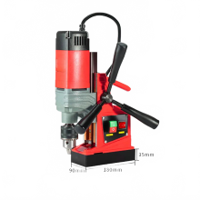 AX13RE Compact Electric Magnetic Drill - Powerful Portable Industrial-Grade Floor Drilling Machine, 220V