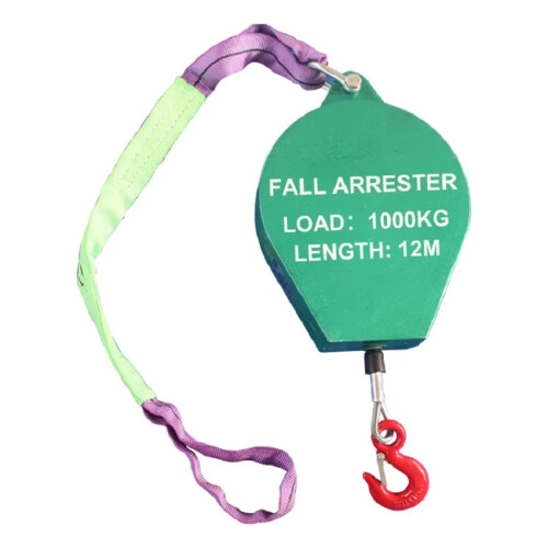 Heavy Duty 1 Ton Retractable Fall Arrester - Ultimate Anti-Fall Safety ...