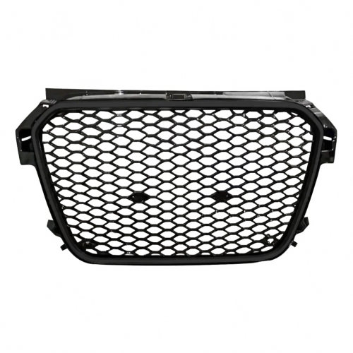 CALANDRE POUR AUDI A1 S1 8X RESTYLEE DE 11/2014 A 07/2018 LOOK RS1 NOIR