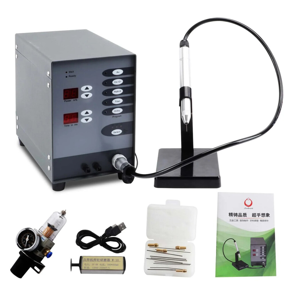High-Power Automatic Laser Spot Welder For Stainless Steel Jewelry - Numerical Control Pulse Argon Arc Machine 313113292225