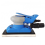 Authentic Pandas Rectangular Pneumatic Handheld Sander - 7mm x 198mm, Compatible with Mirka 1