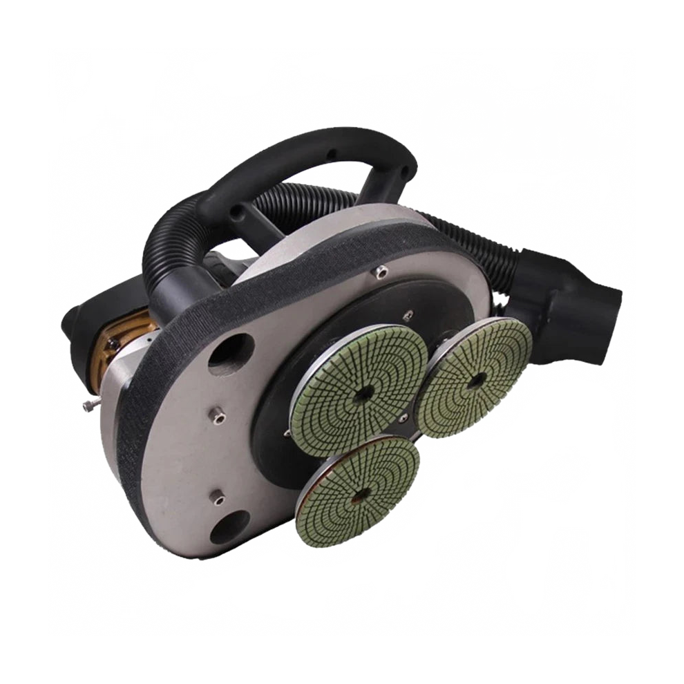 800W Dual-Purpose Electric Hand Polisher & Wet Grinder For Concrete, Marble, Granite - 220V/110V 744110338935