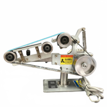 Industrieel Grade Borstelloze Bandschuurmachine - Compacte 762x25mm Polijstmachine & Slijper