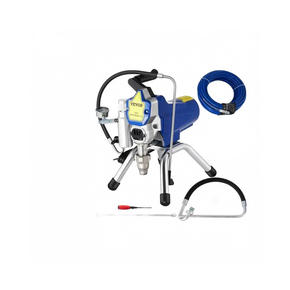 Ultra Silent Professional Airless Spray Gun - 3000 Psi Wall Paint Sprayer, 2.5L/Min Capacity 313045750718