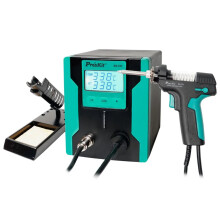 Proskit SS-331H ESD LCD Digitale Elektrische Ontluchtingspomp - BGA Vacuüm Soldeerpompje Gun