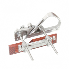 Qiangsheng Luban No. 43 Plough Hand Plane - Precision Woodworking Tool with 4 Interchangeable Blades (3mm, 6mm, 9mm, 12mm)
