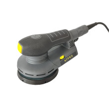 Atpro 5-inch 6-gaten 400W elektrische roterende excentrische schuurmachine - veelzijdige houtbewerking en autoreiniger met variabele snelhei