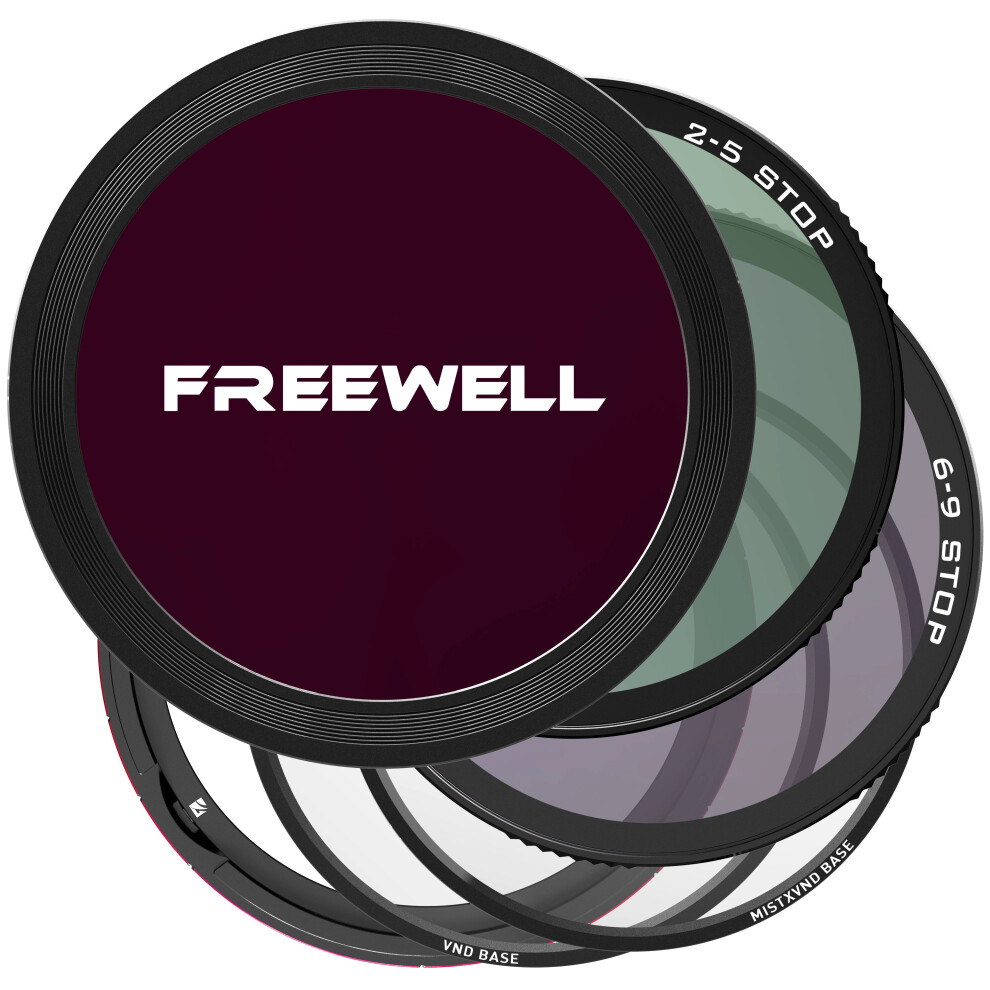 82Mm Freewell Magnetic Vnd Filter System - Versatile Neutral Density Solution 744759674593
