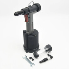 Yousailing 4000LV Pneumatic Hydraulic Riveter Gun - Vacuum Rivet Tool for 4-8mm Stainless Steel Rivets