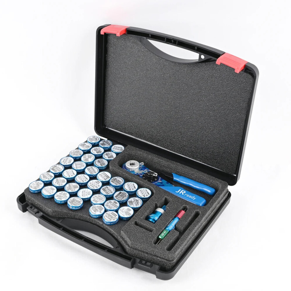 Jrready As2 M22520/2-01 Crimp Kit With 36K Series Positioners & G125 Go/No-Go Gauge 744110475005