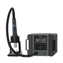 1300W Quick 861 Pro Hot Air Rework Station with Brushless Vortex and Voice Control - Professional Desoldering Solution