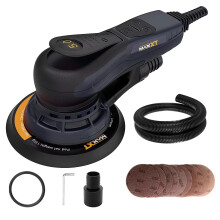Maxxt 6-inch borstelvrije roterende excentrische schuurmachine - 150 mm elektrische variabele snelheid autopolijstmachine voor autodekking