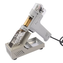 Dual Voltage Electric Desoldering Gun with Multiple Nozzle Sizes - Model S-998P