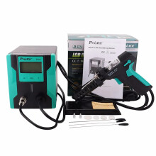 Proskit SS-331H ESD LCD Digitale Elektrische Ontluchtingspomp - BGA Vacuüm Soldeersucker Pistool met Automatisch Slaapstand, 220V