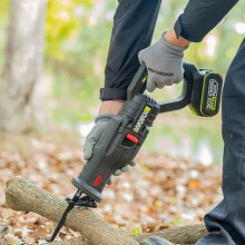 WORX WU501 Rechargeable Sword Saw - 3000 RPM, 29mm Stroke Length, Universal 20V Green Battery Platform
