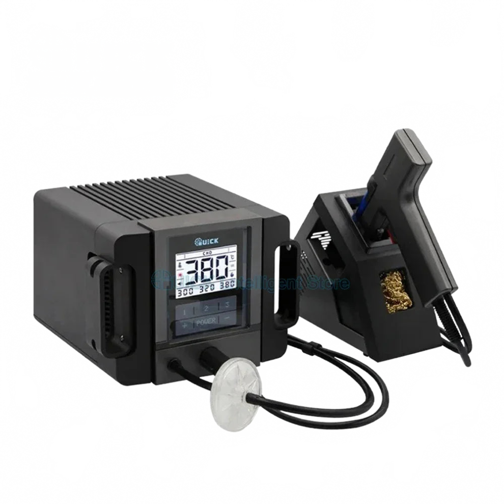 Quick Tv2 Electric Desoldering Gun & Soldering Station With Tin Absorption Technology 7445036963982