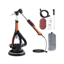 900W Variable Speed Electric Drywall Sander with Self-Suction & Brush Motor (800-1800 RPM)