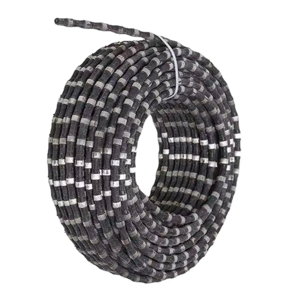 10M Diamond Beaded Wire Saw For Granite And Reinforced Concrete Cutting - Precision Abrasive Tool For Mining And Block Shaping 744110118629