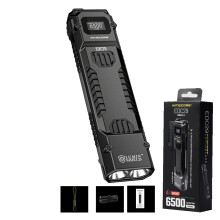 Nitecore EDC29 Ultra Slim High - Performance Taschenlampe - 6500 Lumen, 400 m Leuchtweite, Eingebaute 2500 mAh Li - Ion Batterie