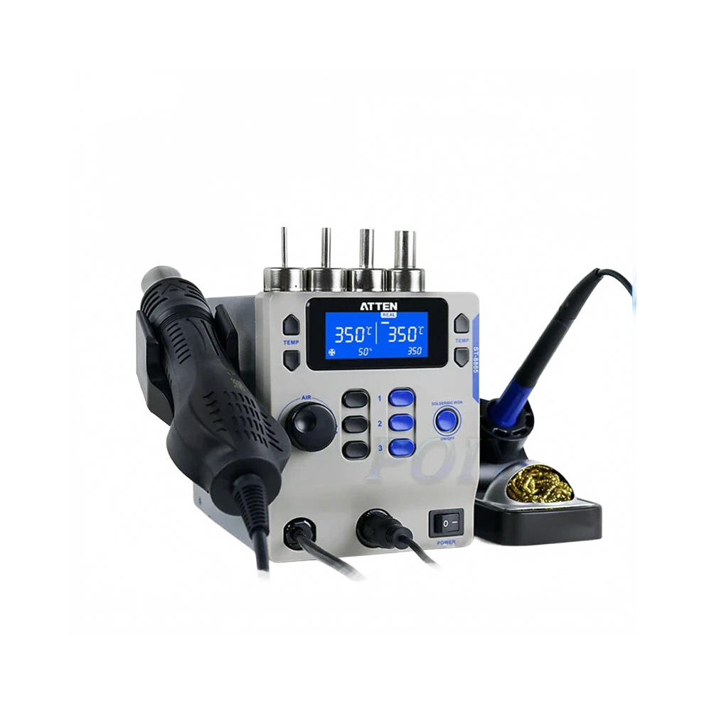 St 8865 220V 865W Adjustable Temperature Hot Air Gun & Digital Display Soldering Station For Electronic Repair 313112068005
